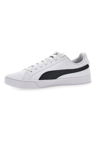Puma – Smash Vulc – Weiße Schnürsneaker