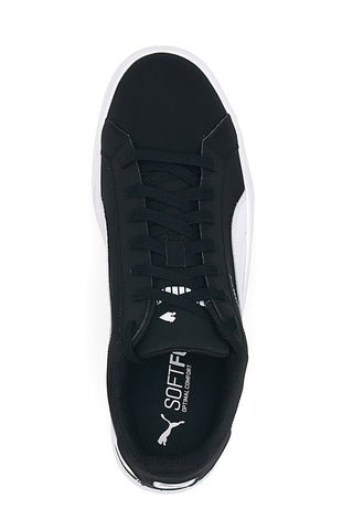 Puma Smash Vulc – Schwarze und weiße Turnschuhe