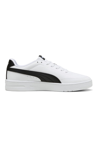 Puma Court Classic Clean Sneaker in Schwarz und Weiß