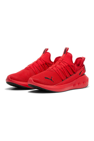 Rote Laufschuhe mit PUMA Softride Carson Fresh Mesh-Obermaterial