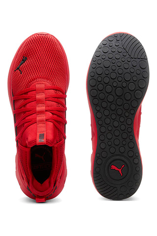 Rote Laufschuhe mit PUMA Softride Carson Fresh Mesh-Obermaterial
