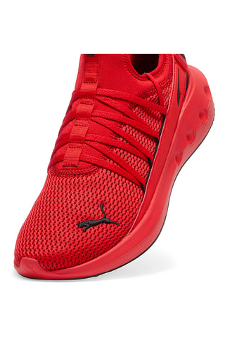 Rote Laufschuhe mit PUMA Softride Carson Fresh Mesh-Obermaterial