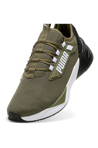 Puma Retaliate 3 Grüne Laufschuhe