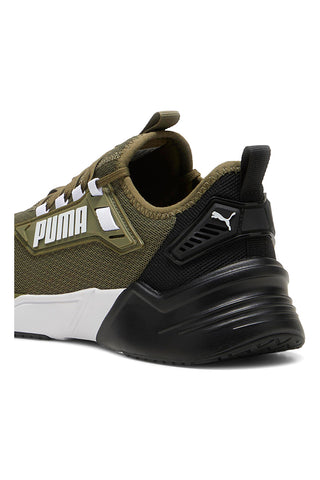 Puma Retaliate 3 Grüne Laufschuhe