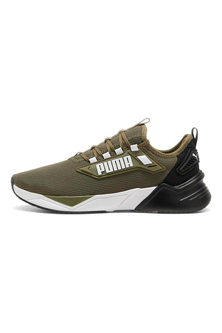 Puma Retaliate 3 Grüne Laufschuhe