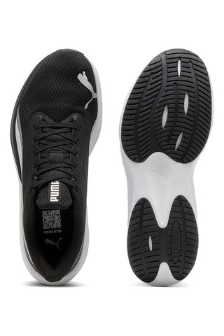 Puma Pounce Lite Laufschuhe in Schwarz und Weiß