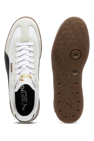 Puma – Club II Era – Weiße Sneakers mit schwarzen Details