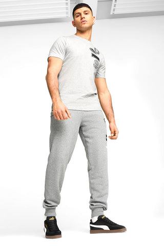 Schwarze Sneakers mit weißen Details Puma Club II Era