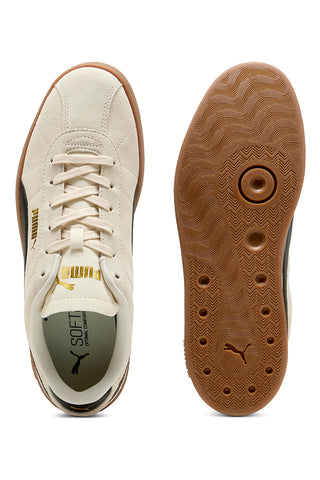 Puma – Club II – Cremefarbene Schnürsneaker