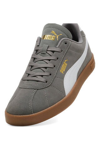Puma Club II – Graue Ledersneakers