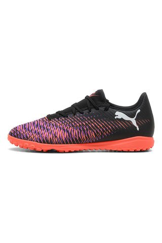 Schwarze, rote und lila Indoor-Futsalschuhe Puma FUTURE 8 PLAY TT