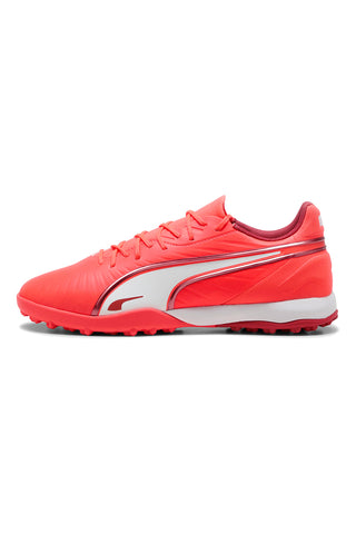 Puma KING MATCH TT Hallenfußballschuhe Rot