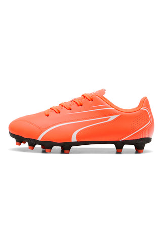 Scarpe da Calcio Rosse con Tacchetti PUMA VITORIA FG/AG Jr