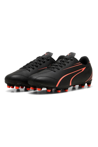 Scarpe da Calcio Nere con Tacchetti PUMA VITORIA FG/AG Jr