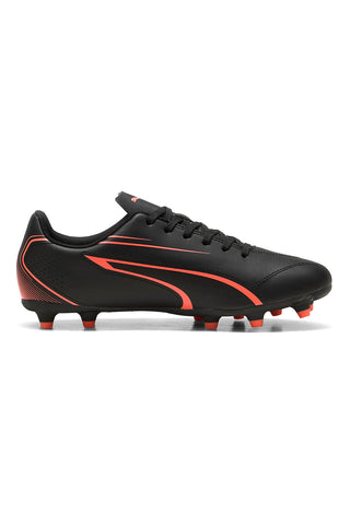 Scarpe da Calcio Nere con Tacchetti PUMA VITORIA FG/AG Jr