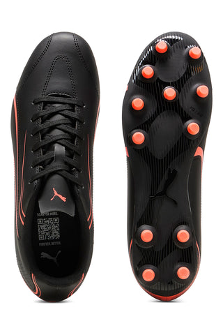 Scarpe da Calcio Nere con Tacchetti PUMA VITORIA FG/AG Jr