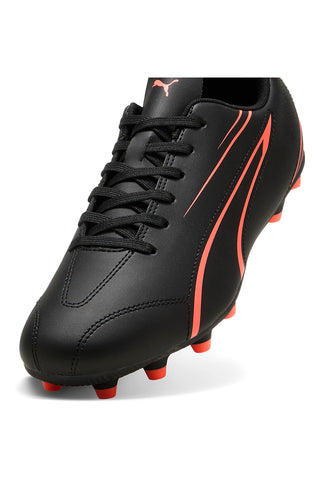 Scarpe da Calcio Nere con Tacchetti PUMA VITORIA FG/AG Jr