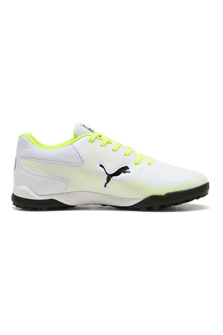 Scarpe da Futsal Bianche e Giallo Fluo Puma TRUCO III TT