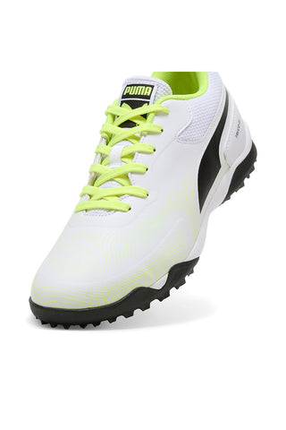 Scarpe da Futsal Bianche e Giallo Fluo Puma TRUCO III TT