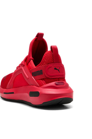 Sneakers Rosse con Tomaia in Mesh PUMA Softride Enzo 5 Junior