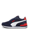 Blaue und rote Turnschuhe Puma St Runner V4 Mesh Jr