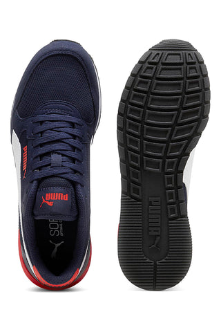 Sneakers Blu e Rosse Puma St Runner V4 Mesh Jr