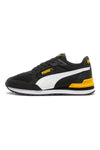Schwarze und gelbe Puma St Runner V4 Mesh Jr. Sneakers