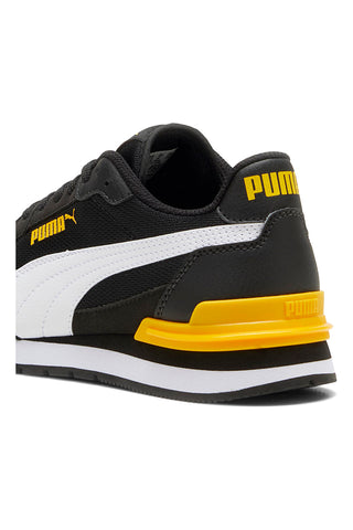 Sneakers Nere e Gialle Puma St Runner V4 Mesh Jr