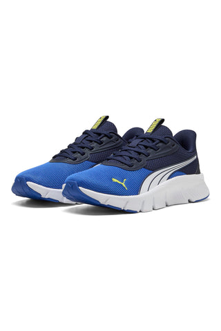Blaue und schwarze Laufschuhe Puma FlexFocus Lite Modern Jr