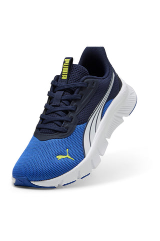 Blaue und schwarze Laufschuhe Puma FlexFocus Lite Modern Jr