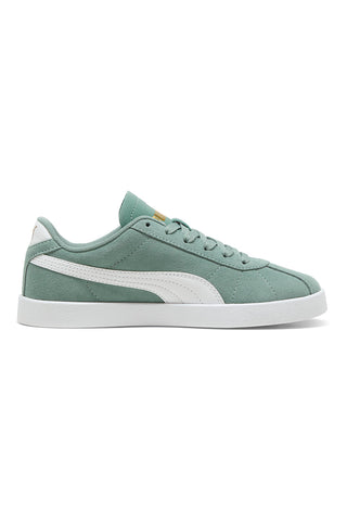 Sneakers Verde con Tomaia In Pelle e Suola Softfoam PUMA Club II Jr