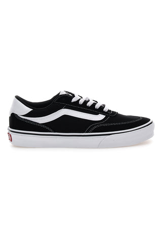 Schwarz-weiße Vans Brooklyn Sneakers