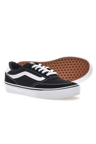 Schwarz-weiße Vans Brooklyn Sneakers