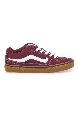 Sneakers Bordeaux Con Lacci Vans Caldrone