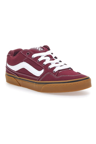 Sneakers Bordeaux Con Lacci Vans Caldrone
