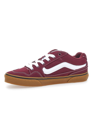 Sneakers Bordeaux Con Lacci Vans Caldrone