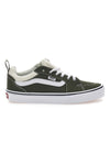 Sneakers Verde Oliva e Bianche VANS FILMORE