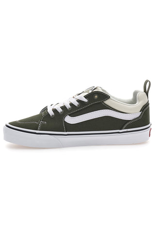 Sneakers Verde Oliva e Bianche VANS FILMORE