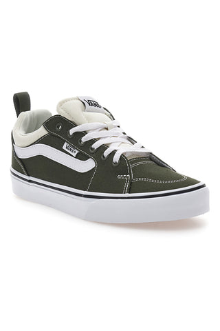 Sneakers Verde Oliva e Bianche VANS FILMORE