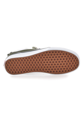 Sneakers Verde Oliva e Bianche VANS FILMORE