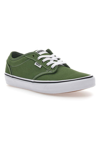 Sneakers Verdi Con Lacci Bianchi Vans Atwood