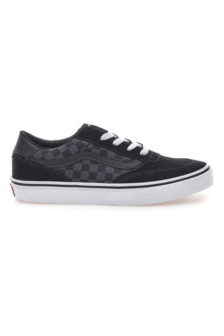 Sneakers Nere Con Motivo a Scacchi Vans Brooklyn