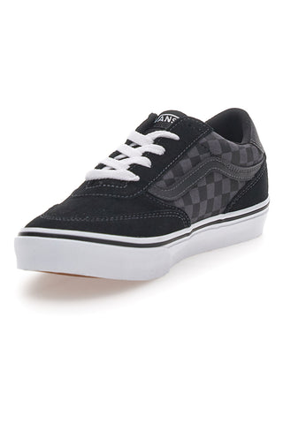 Sneakers Nere Con Motivo a Scacchi Vans Brooklyn