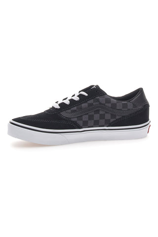 Sneakers Nere Con Motivo a Scacchi Vans Brooklyn