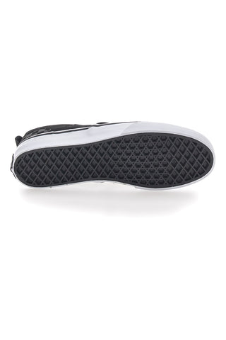 Schwarze und weiße Vans Asher Sneakers