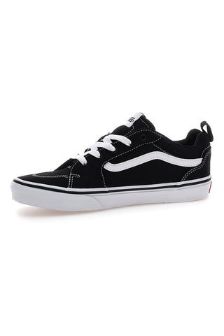 Schwarze Turnschuhe mit Schnürsenkeln von Vans Filmore