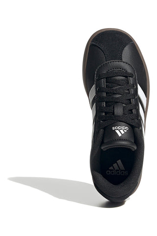 Sneakers Nere con Dettagli Bianchi Adidas VL Court 3.0