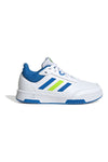 Adidas Tensaur Sport 2.0 Weiße und blaue Turnschuhe