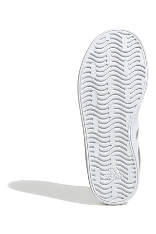 Graue Sneakers mit weißen Details ADIDAS VL COURT 3.0 K