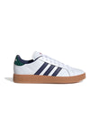Weiße Sneakers mit blauen und grünen Details ADIDAS Grand Court Base 2.0